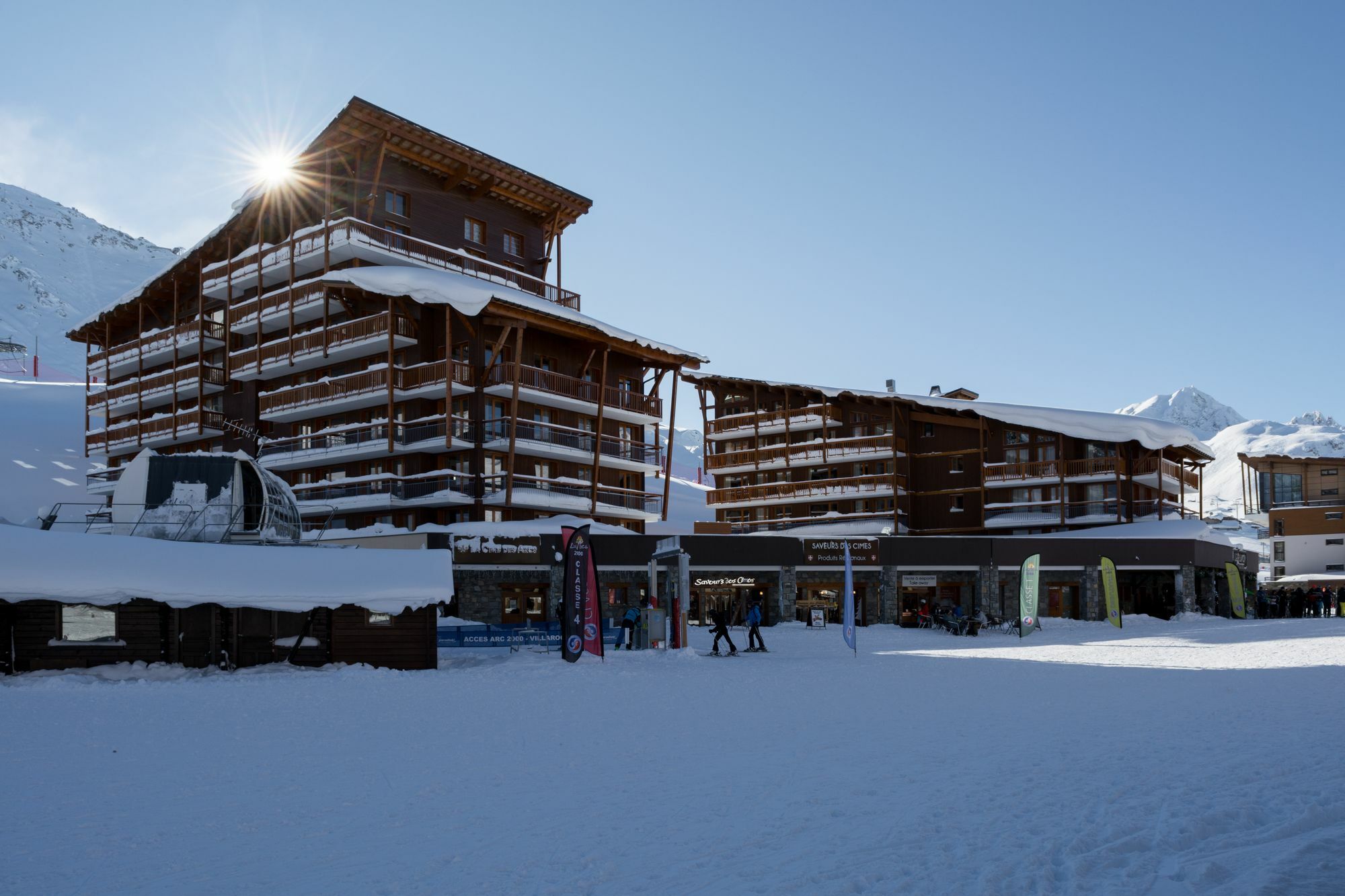 Chalet Des Neiges : La Cime Des Arcs Les Arcs (Savoie) Exterior foto